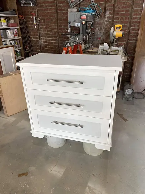 Vanity, fresh from the shop