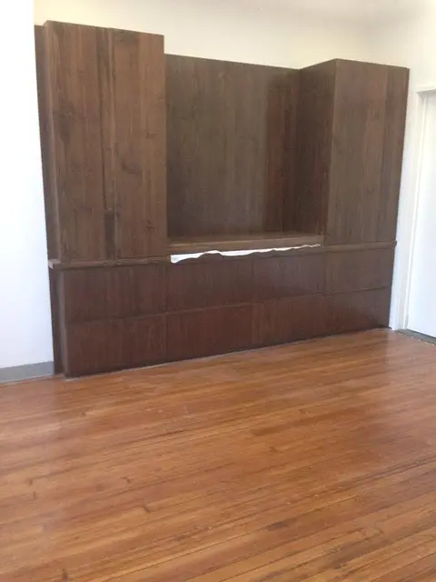 Walnut wall unit